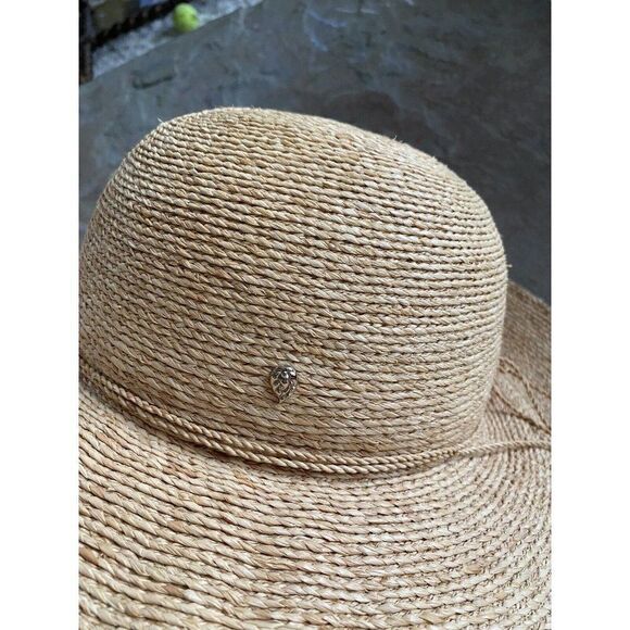 Helen Kaminski Hat Australia Straw Floppy Raffia Sun Garden Beach One Size - Picture 15 of 16